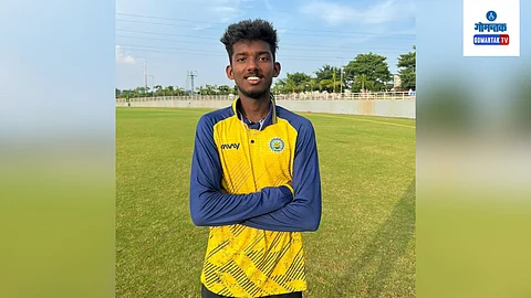 U-19 Cricket Team Goa Captain Pundalik Naik