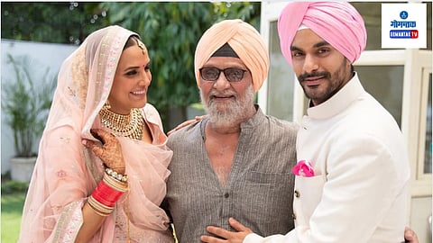 Angad Bedi dedicates gold medal to his fathe