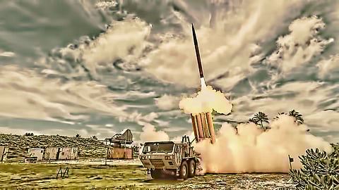 USA North Asia Air Defence System Israel Hamas War THAAD