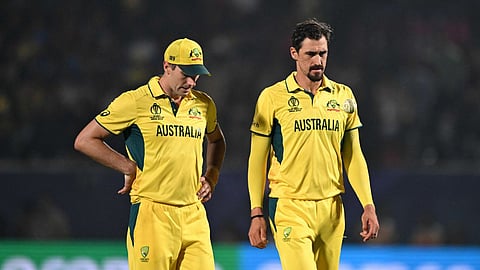 Pat Cummins and Mitchell Starc