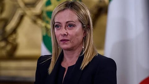 Italy PM Giorgia Meloni