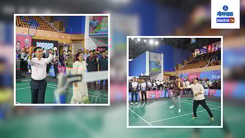 CM Pramod Sawant And Sport Minister Govind Gaude