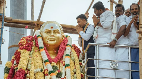 CM प्रमोद सावंत तमिळनाडुत, पासुम्पोन मुथुरामलिंगा थेवर यांना केले अभिवादन