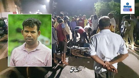 Two Bikes Accident at Bodde Bicholim