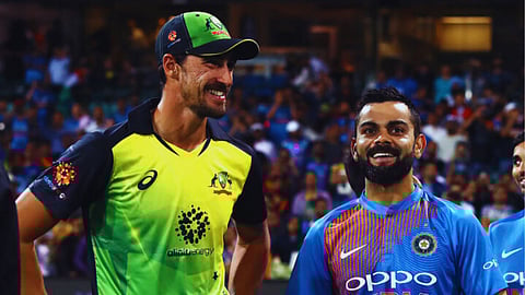Mitchell Starc - Virat Kohli