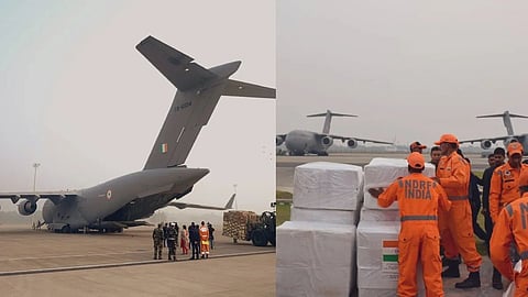 IAF Second C17 Aircraft Carrying Emergency Aid For Gaza