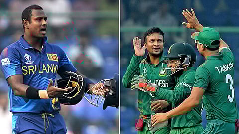 Angelo Mathews - Shakib Al Hasan