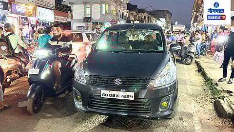 Goa Accident Case: कुडचडे मार्केटमध्ये कार चालकाची 2 दुचाकींना धडक; दोघे जखमी