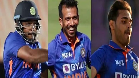 Sanju Samson & Chahal & Bhuvneshwar Kumar