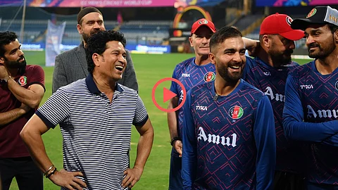 Sachin Tendulkar meet Afghanistan