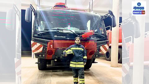 Disha Naik First Certified Woman Firefighter to Drive Crash Fire Tender