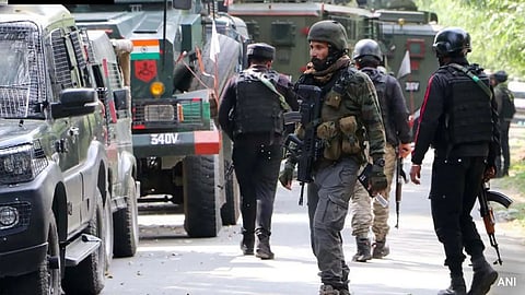 Indian Army and Terrorists Encounter in J&K