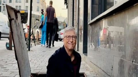 American Billionaire Bill Gates