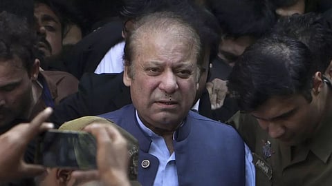 Former Pakistan Prime Minister Nawaz Sharif