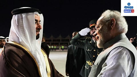 PM Narendra Modis UAE Tour.