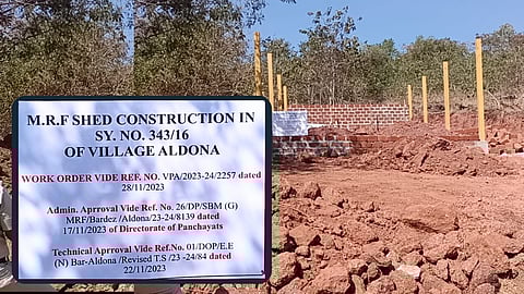 MRF Shed Construction