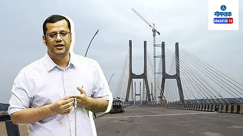Yuri Alemao slams goa government over Zuari Bridge inauguration money