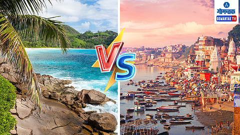 Varanasi vs Goa Tourism: