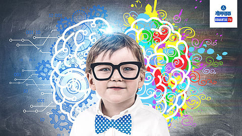 Small Child Brain Sharp