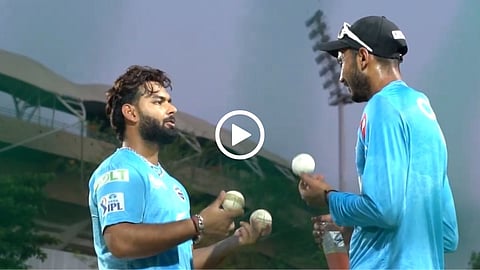 Rishabh Pant - Axar Patel
