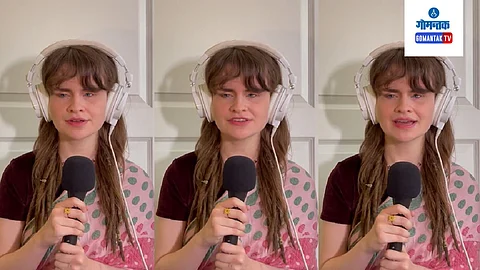German Singer Cassandra Mae Spittmann Ram Bhajan Viral Video