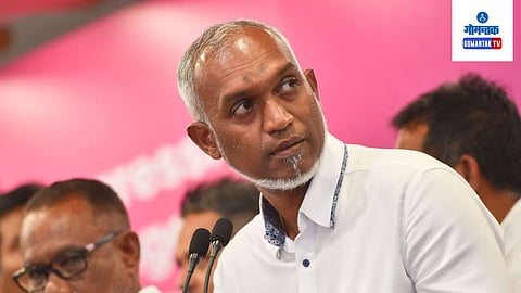 Maldivian President Mohamed Muizzu
