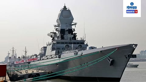 indian naval warship ins chennai