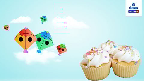 sesame seeds cup cake