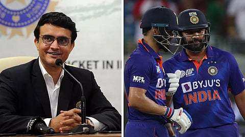 Sourav Ganguly | Rohit Sharma - Virat Kohli