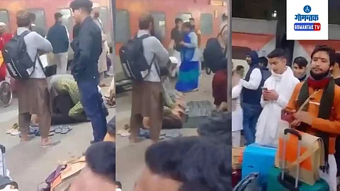 Railway Platform Hanuman Chalisa Viral Video