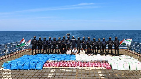 Indian Navy's Operation In Arabian Sea