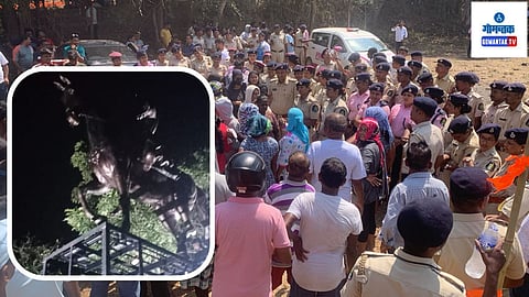 Chhatrapati Shivaji Maharaj statute installation Controversy Goa