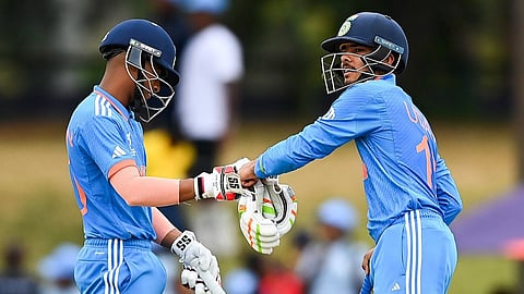 Sachin Dhas & Captain Uday Saharan | U19 Cricket World Cup | India U19 vs Nepal U19