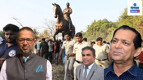 Sao Jose De Areal shivaji statue controversy