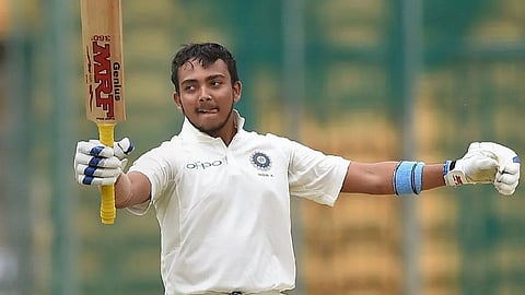 Prithvi Shaw Century Ranji Trophy 2024
