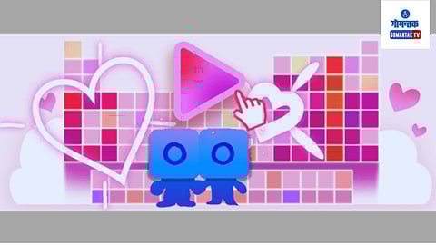 Valentine's Day Google Doodle: