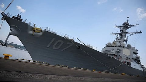 Houthi Anti-Ship Ballistic Missile and Iranian UAVs shot down in Gulf of Aden