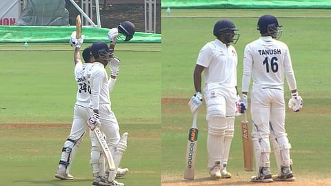 Tanush Kotian - Tushar Deshpande scored century at Number 10 and 11 for Mumbai | Ranji Trophy 2023-24