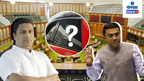 MLA Slams government over mlas using Tinted Car