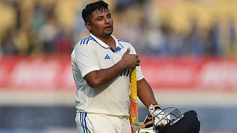 Sarfaraz Khan Debut Test Record