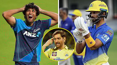Rachin Ravindra - Ruturaj Gaikwad | MS Dhoni