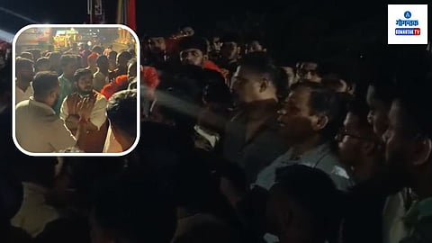 Tension During Bicholim Shigmo Parade