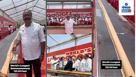 World Largest Dosa Video