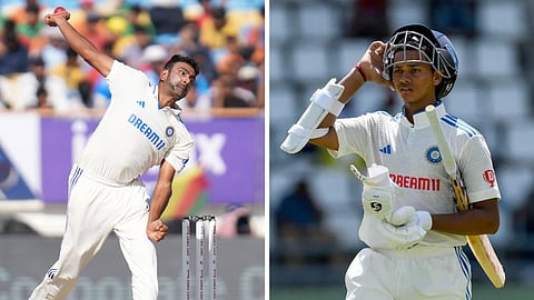 R Ashwin and Yashasvi Jaiswal