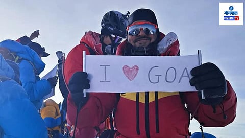 Pankaj Narvekar Climbs Mount Everest