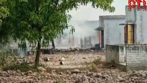 Fireworks Factory Big Explosion