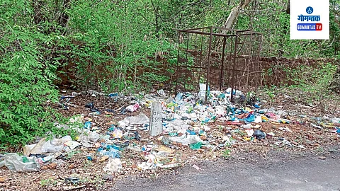 Tambdi Surla News: तांबडीसुर्लातील मंदिराला प्लास्टिकचा विळखा