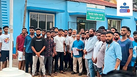 Mapusa police have registered a case against a girl who posted a controversial post on social media regarding Homkund