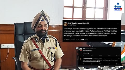 कोणी केले तुम्हाला DGP? UPSC कसे पास झाले? गोव्याचे पोलिस महासंचालक एका ट्विटमुळे ट्रोल