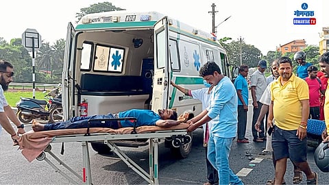 Accident at Walshi Junction in Bicholim